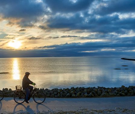 Nordsee-Abendrot