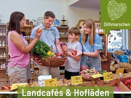 Landcafés & Hofläden in Dithmarschen als PDF