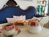 Gedeckter Tisch in einem Dithmarscher Landcafé