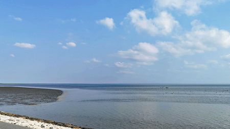 Nordsee bei aufkommendem Wasser