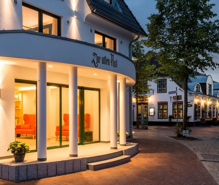 Eingangsbereich Hotel Zur Alten Post Büsum